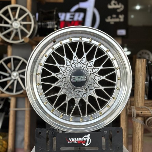رینگ اسپرت BBS  زنبوری سایز16 هایپر کروم خارجی